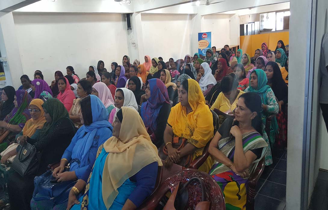 CBL Demonstration Program for Ladies organized by YWMA join hand with Vanitha Saviya Padanama of Akram Foundation on 3rd of February 2017 at Akram Foundation Hall