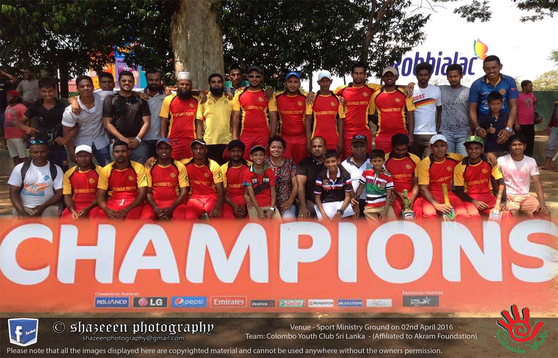 Akram Foundation Colombo Youth Club Champion Colombo District