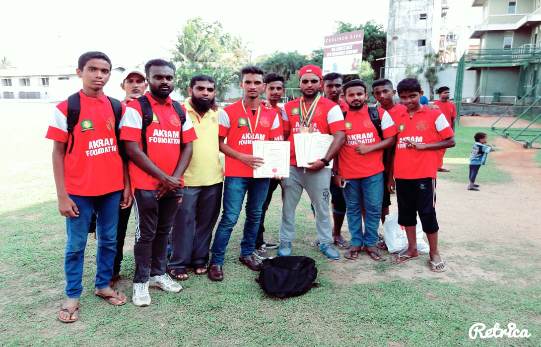 Akram Foundation “Colombo Youth Club” participated the Divisional Sports Event organized by the Division Secretariat on 12th March 2016 at St. Benedict Ground