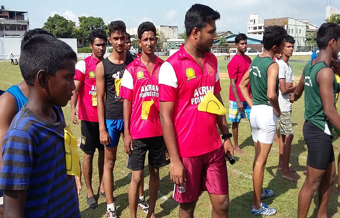 Akram Foundation “Colombo Youth Club” participated the Divisional Sports Event organized by the Division Secretariat on 12th March 2016 at St. Benedict Ground
