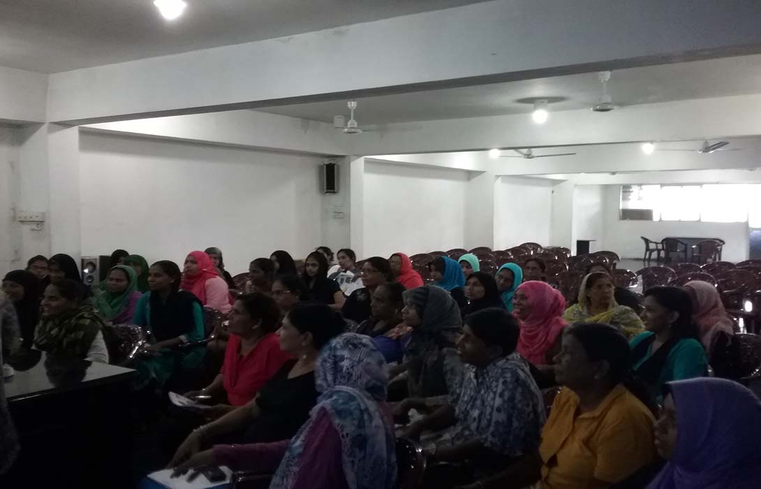 50 Ladies followed Screen Printing  Course