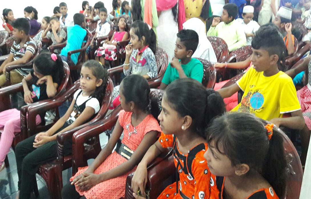 Children’s Day Celebrated by Akram Foundation on 28th October 2016. Hon. Mohamed Akram, Member of Western Provincial Council & President of Akram Foundation participated the occasion