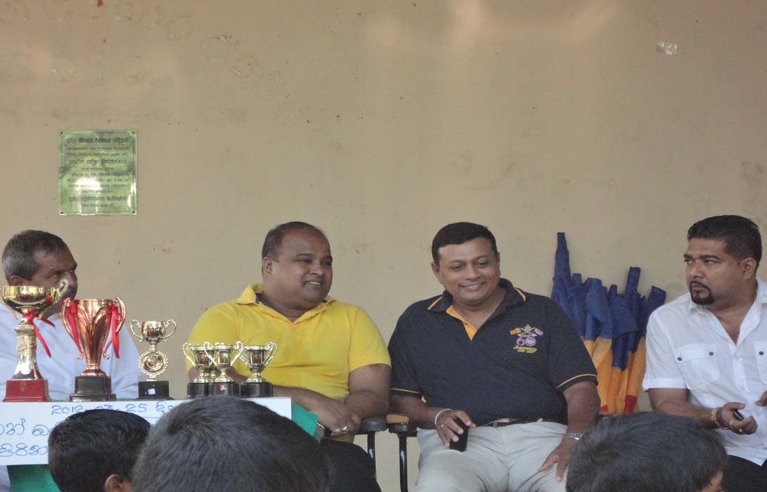 Mahabodhi MV as a OBA President at Marathon  2012