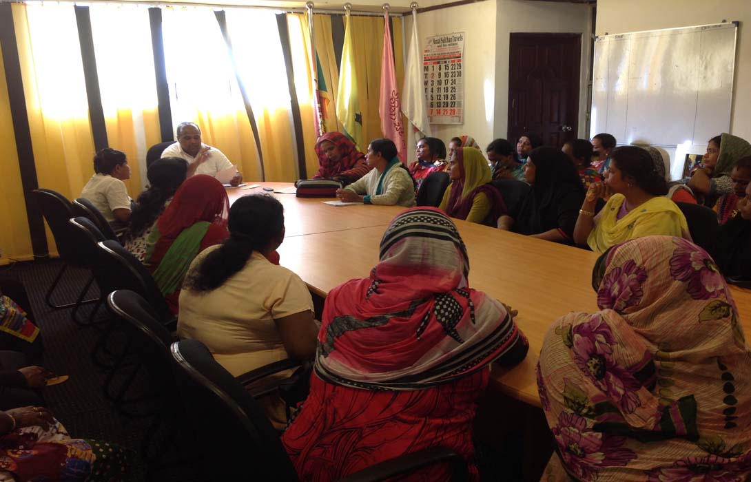 Akram Foundation Ladies wing Vanitha Saviya Padanama Exco meeting on 21st July 2015