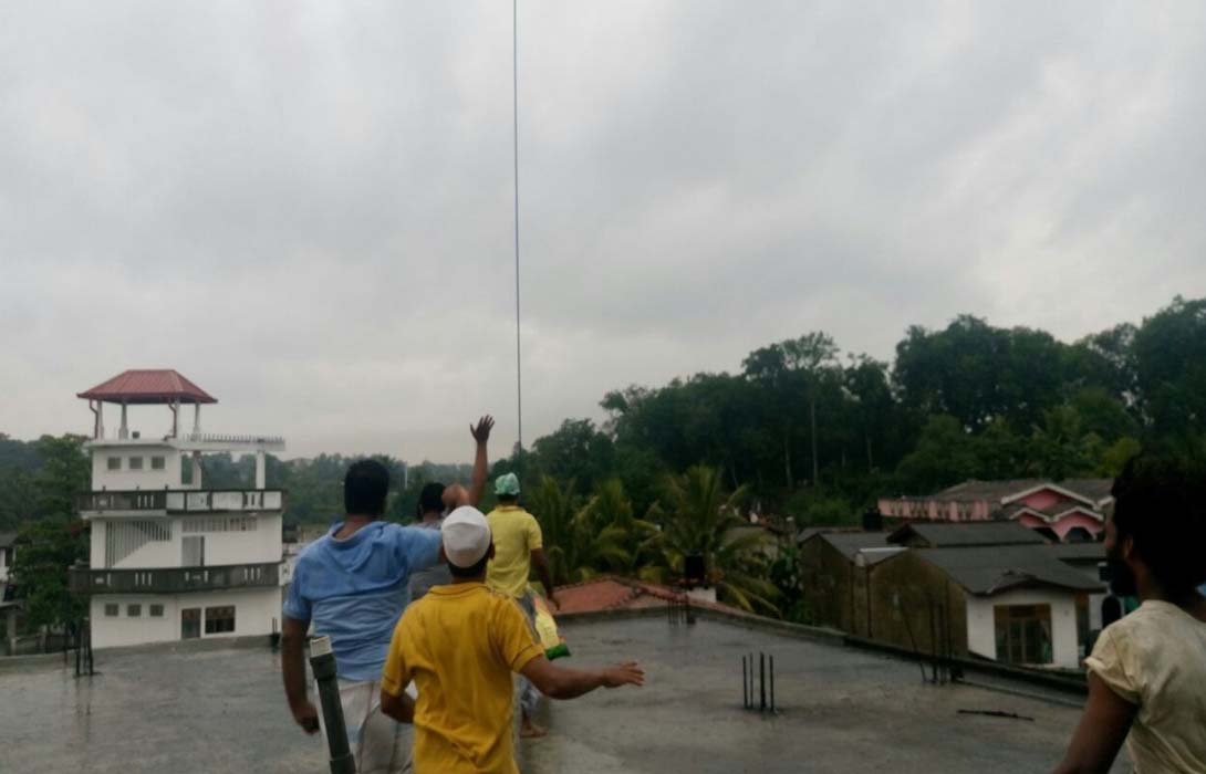 Flood Relief Proram at Malwana