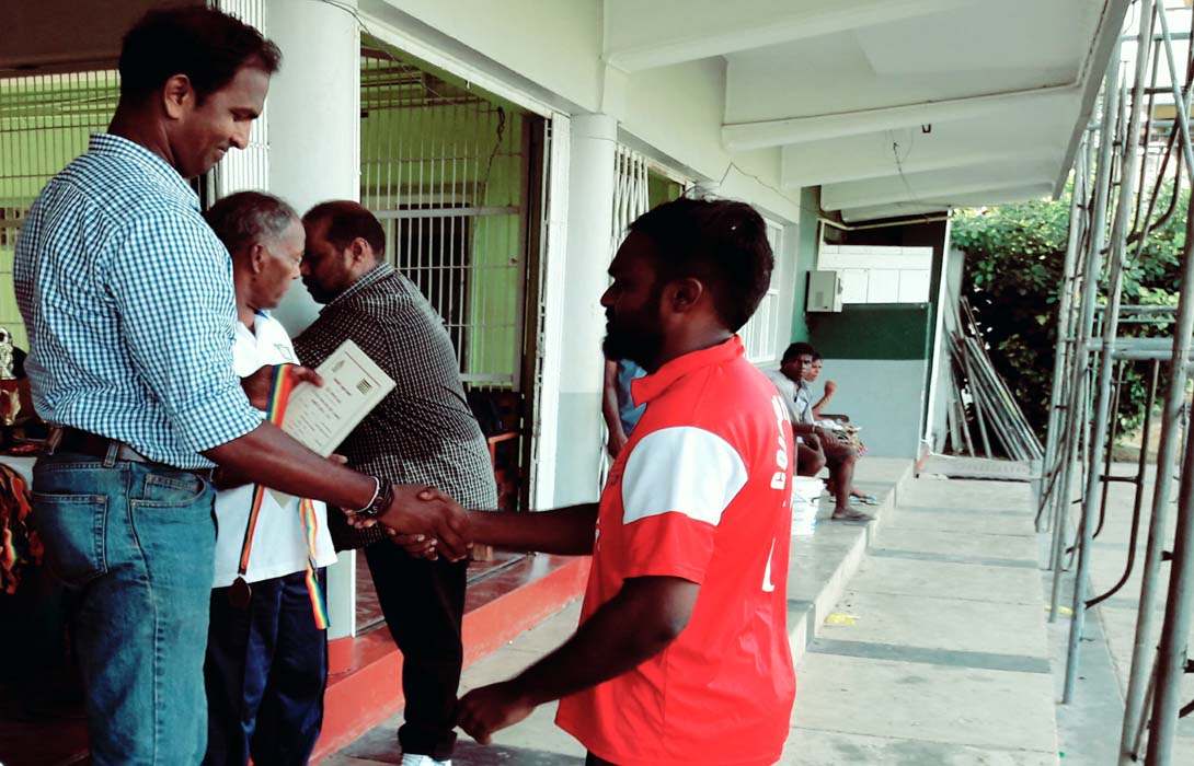 Akram Foundation “Colombo Youth Club” participated the Divisional Sports Event organized by the Division Secretariat on 12th March 2016 at St. Benedict Ground