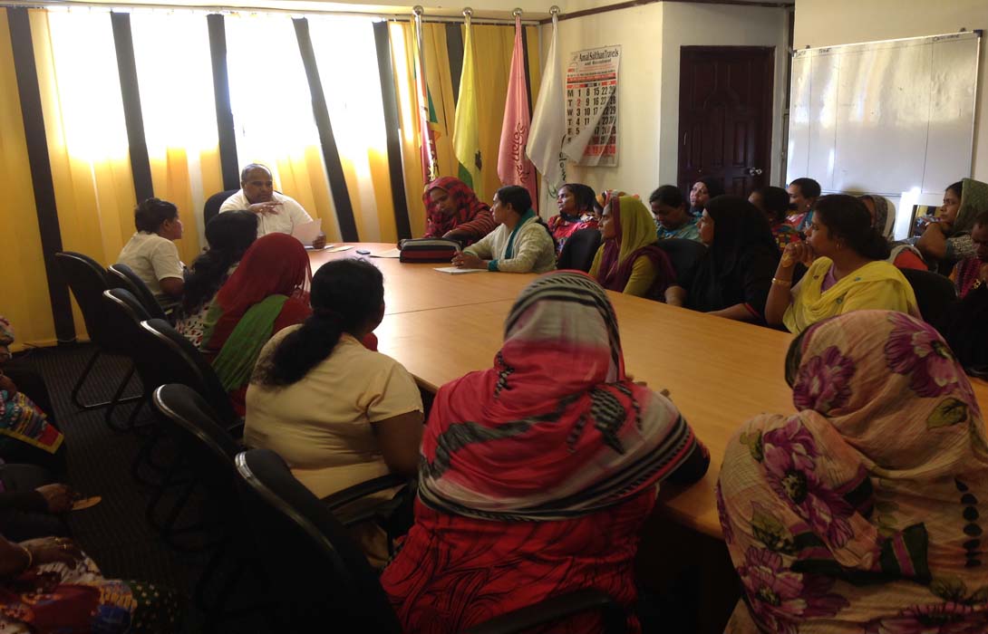 Akram Foundation Ladies wing Vanitha Saviya Padanama Exco meeting on 21st July 2015
