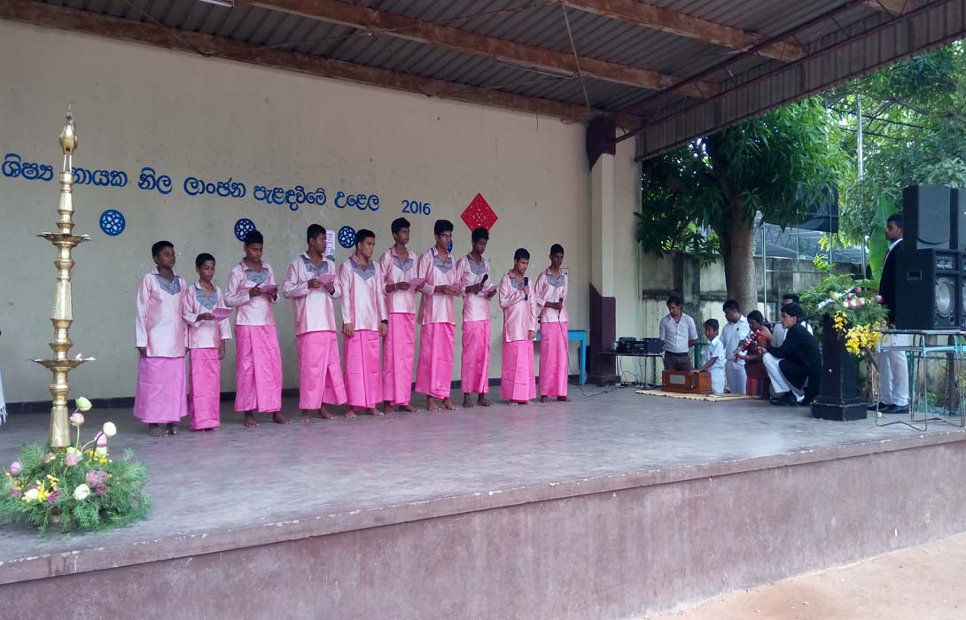 Prefects Appointment Ceremony for 2017 at Mahabodhi College held on 30th November 2016