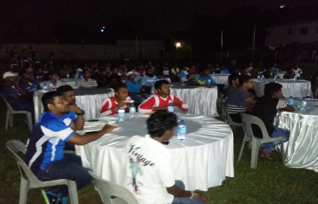 Hon. Mohamed Akram,  Participated as a Guest of Honour for the Opening Ceremony of Sameera Champions League Organised by Arunalu Cricket Club Slave Island on 13th December 2015 @ Malay Cricket Ground