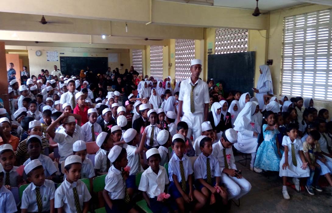 The Felicitation Ceremony of Grade 5 Scholarship Winners held on 30th November 2016 at Al Hijra Muslim Vidyalaya, Colombo-10