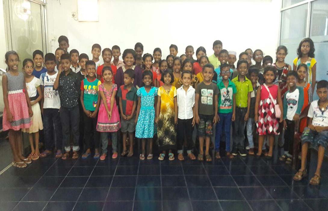 Children’s Day Celebrated by Akram Foundation on 28th October 2016. Hon. Mohamed Akram, Member of Western Provincial Council & President of Akram Foundation participated the occasion