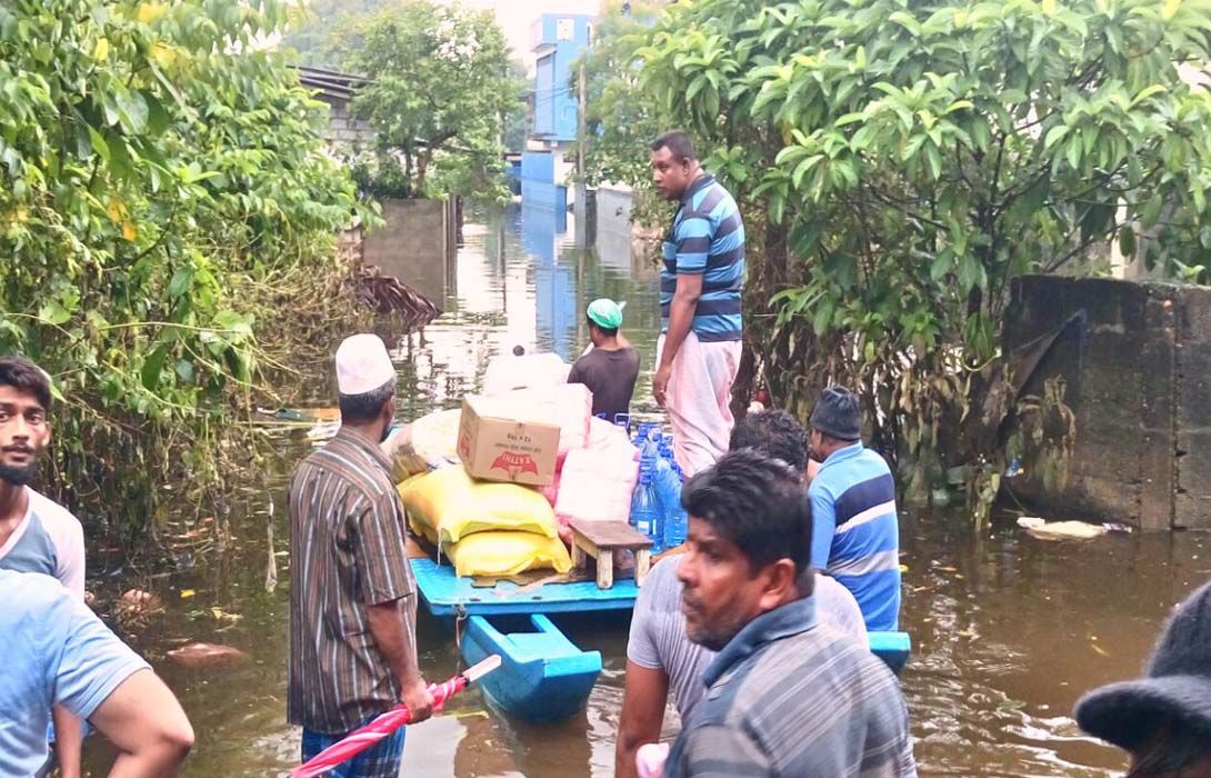 Flood Relief Proram at Malwana