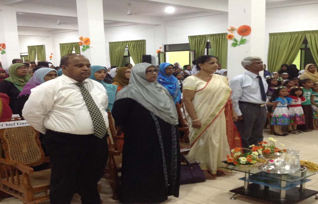 The Felicitation Ceremony of Grade 5 Scholarship Winners held on 3rd November 2016 at Khairiya Muslim Girls College