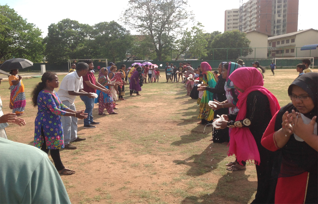 Akram Foundation Family “Bakmaha Ulela” Celebrated With The Support Of Akram Foundation On 30th April 2016 @ P.D. Srirsena Grounds, Maligawatte