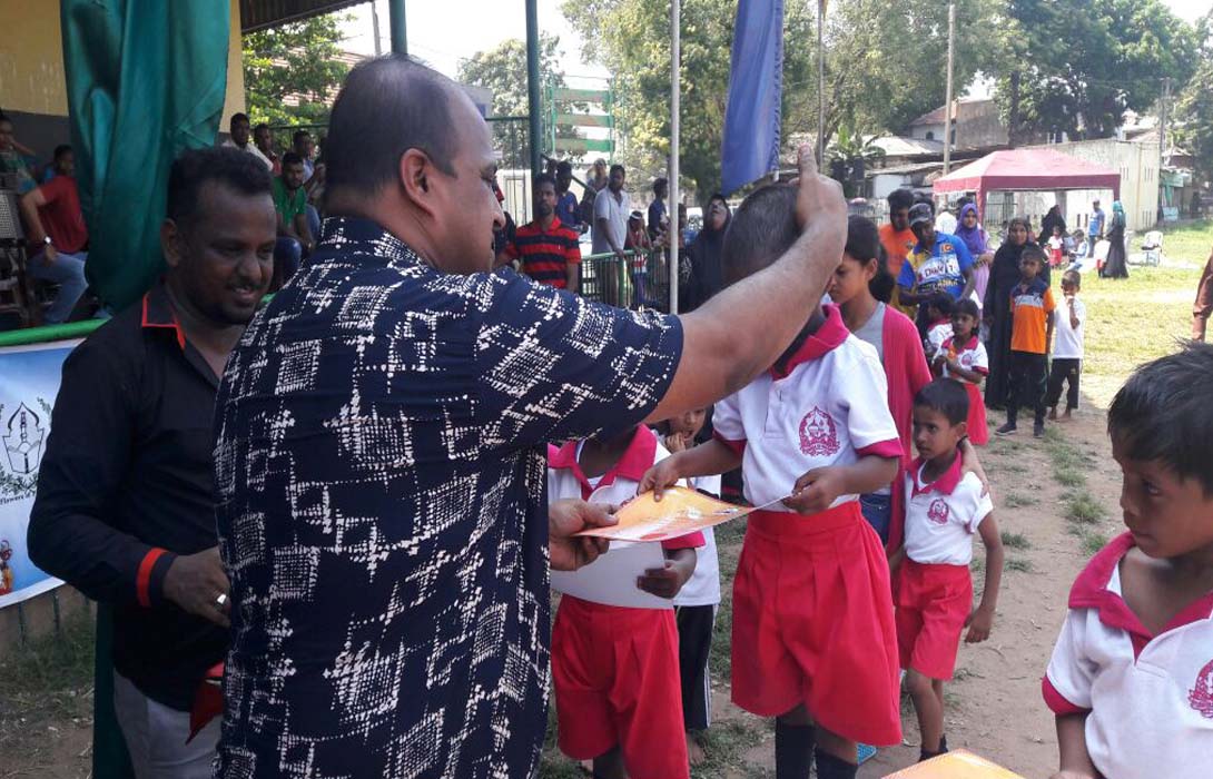Hon.Mohamed Akram, Foundation Participated as a Guest of Honour for Prize Giving Ceremony of Sameera Champions League Organized by Arunalu Cricket Club on 26th December