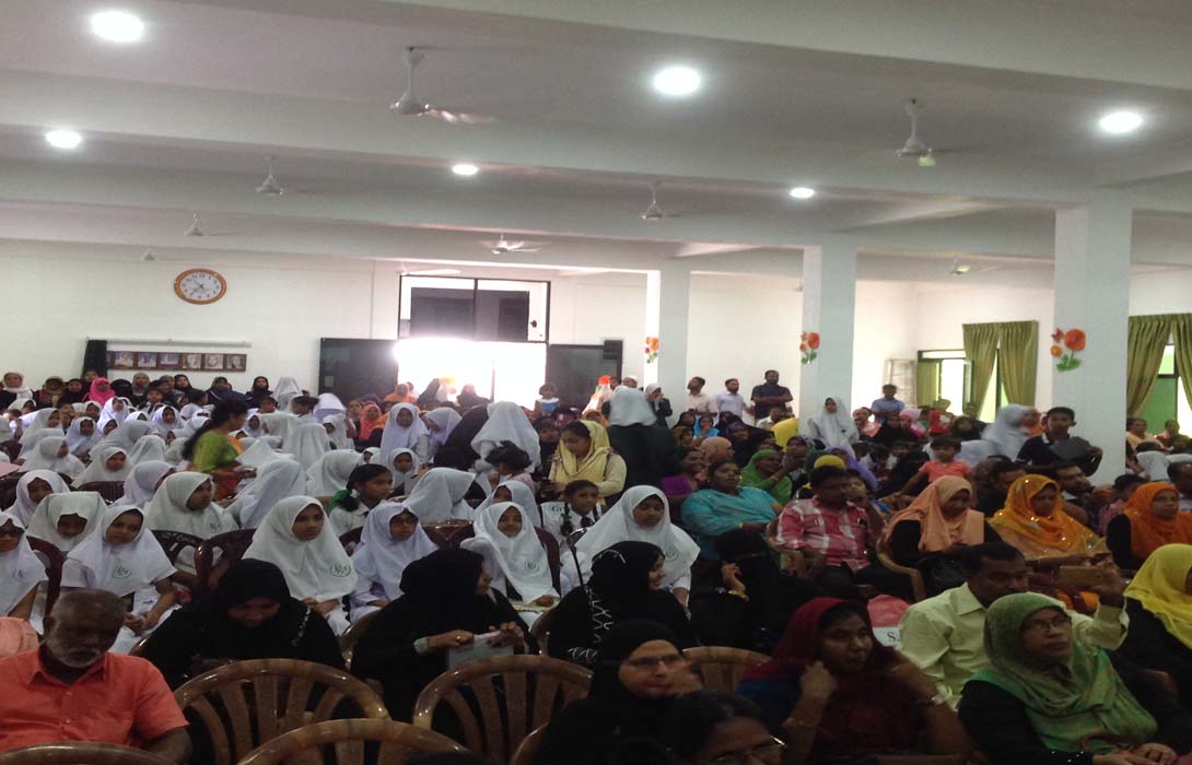 The Felicitation Ceremony of Grade 5 Scholarship Winners held on 3rd November 2016 at Khairiya Muslim Girls College