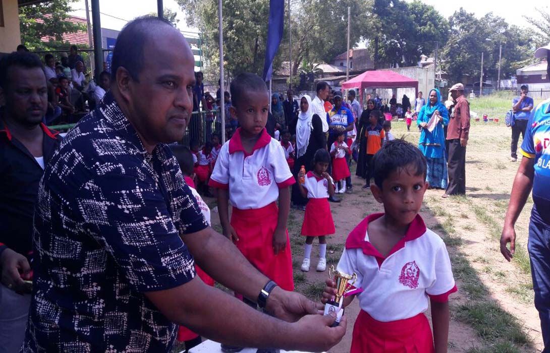 Hon.Mohamed Akram, Foundation Participated as a Guest of Honour for Prize Giving Ceremony of Sameera Champions League Organized by Arunalu Cricket Club on 26th December