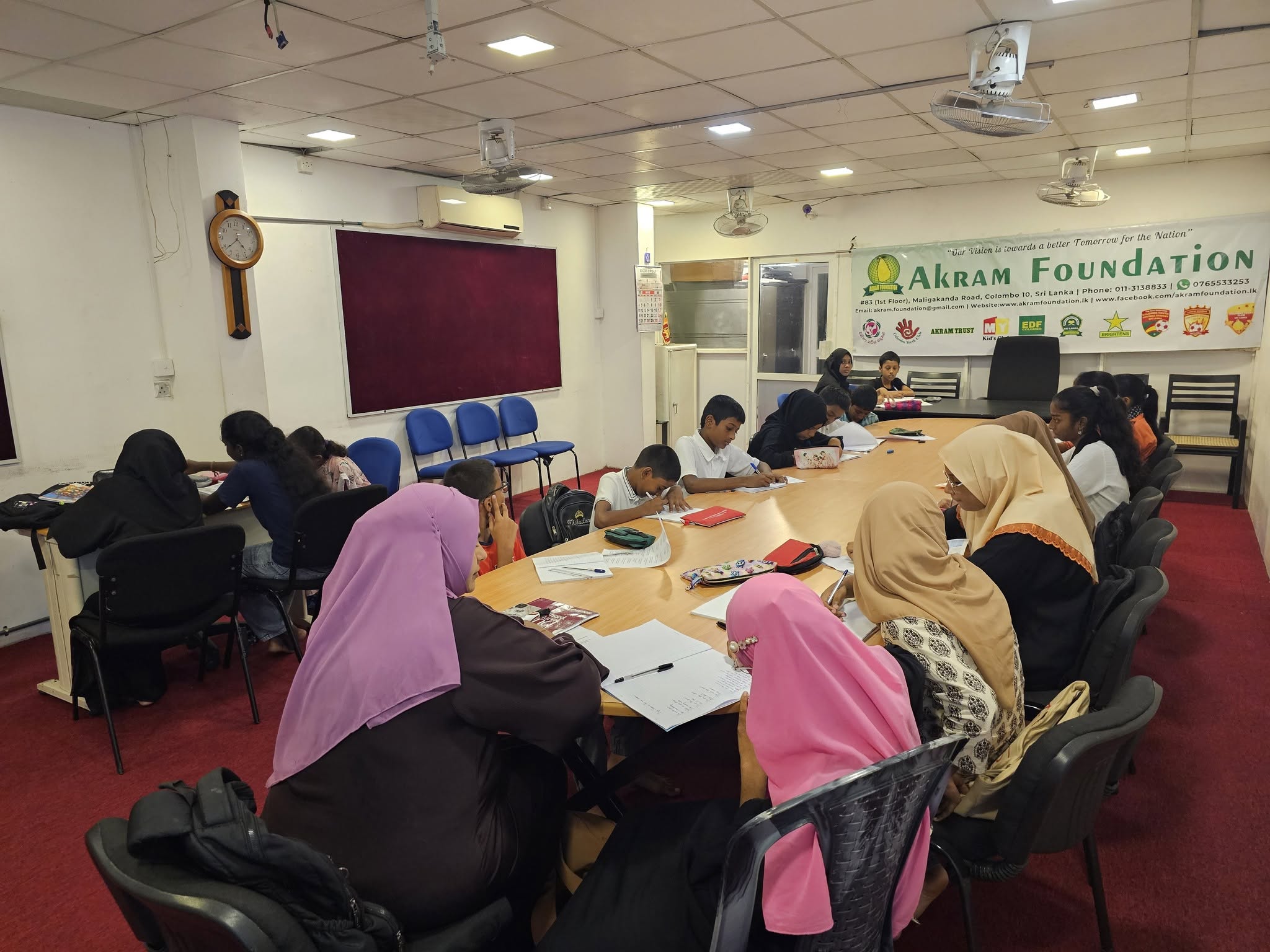 Sponsor Akram Foundation Spoken English Classes