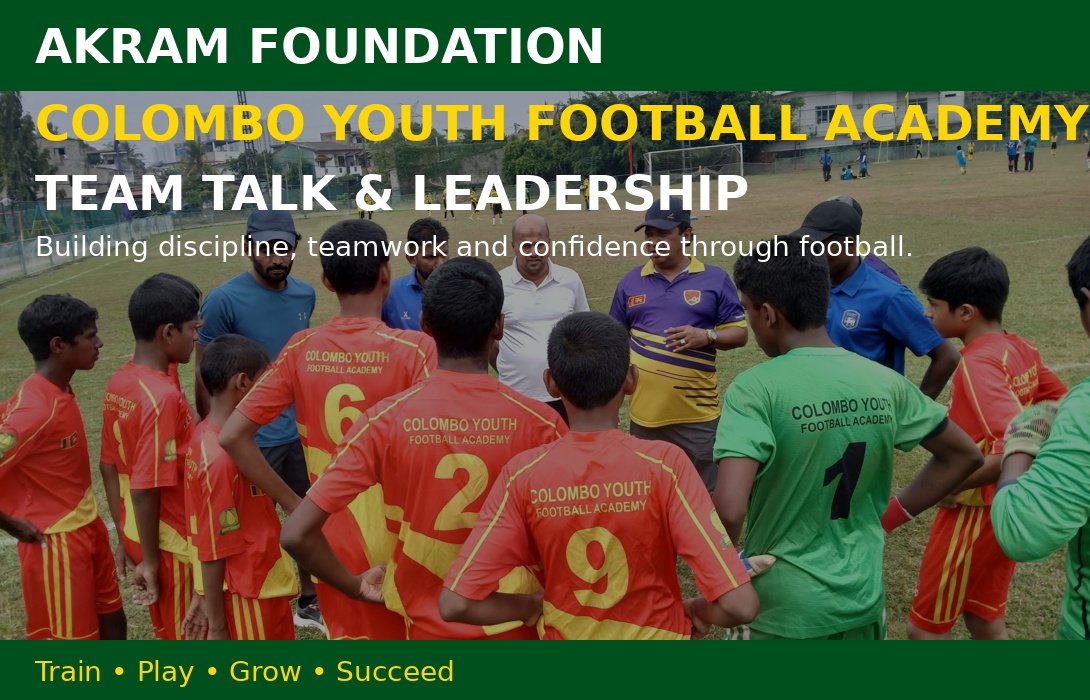 Sponsor Colombo Youth Football Academy