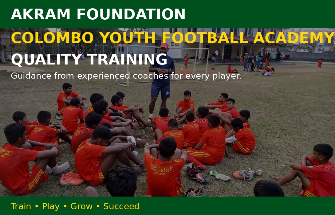 Sponsor Colombo Youth Football Academy